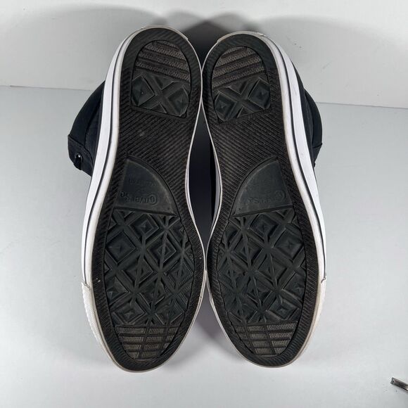 Converse Chuck Taylor All Star Street Mid Black Shoes Sneakers Men's Size 10 - Picture 7 of 8